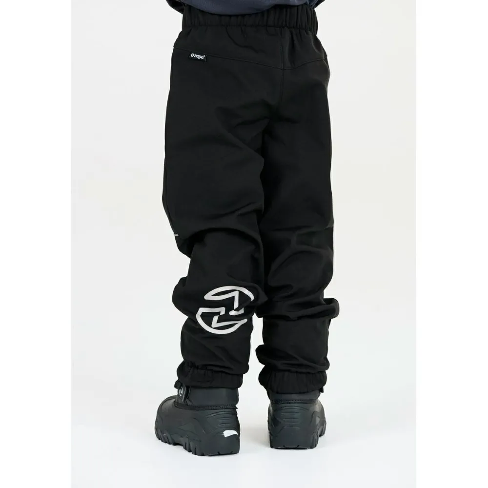 ZIG ZAG - Kid's Ludo Softshell Pants W-Pro 8000 - Softshellhose Black Online