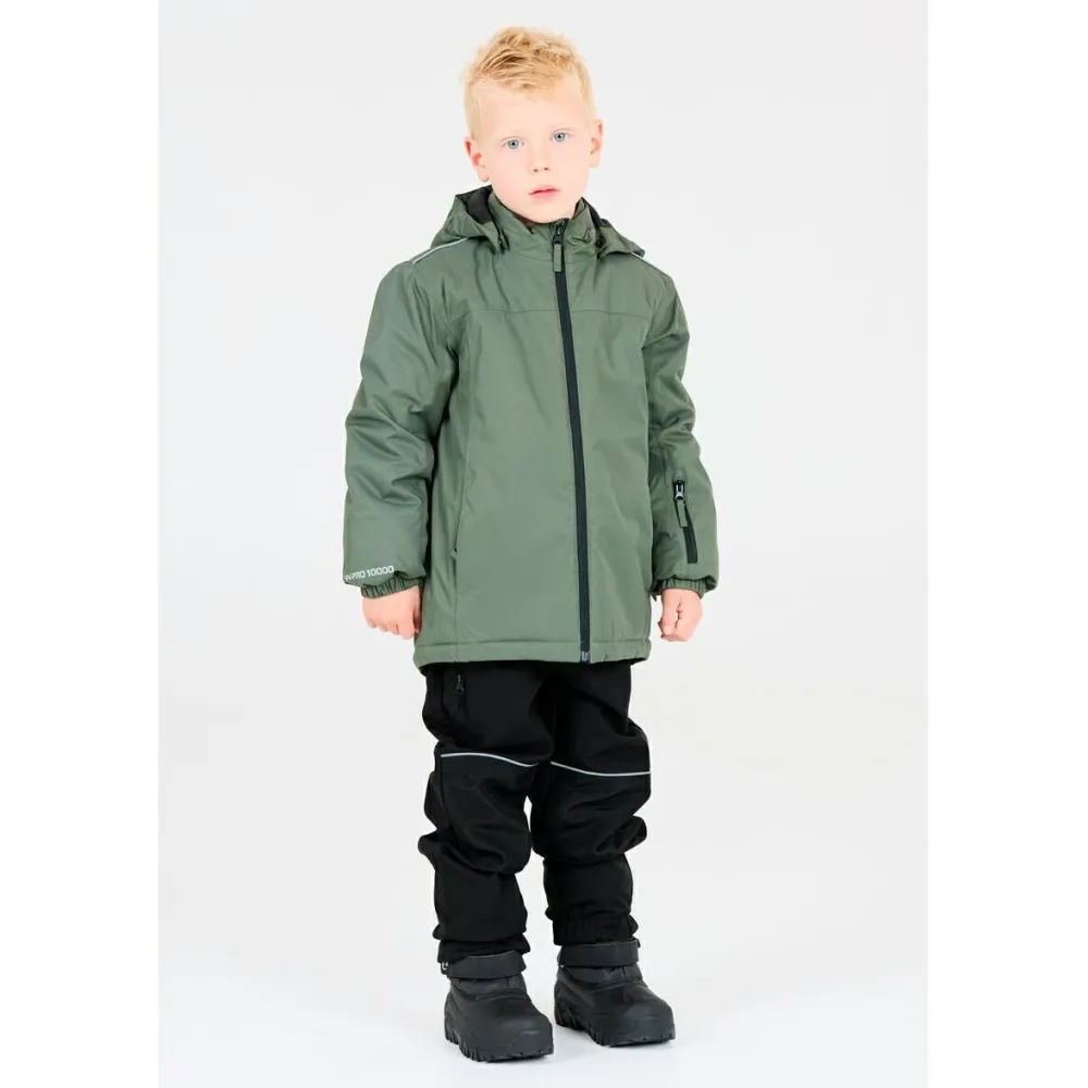 ZIG ZAG - Kid's Ludo Softshell Pants W-Pro 8000 - Softshellhose Black Online