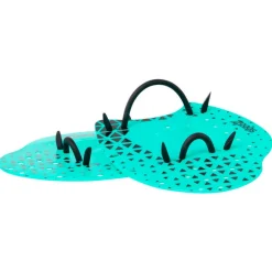 Zoggs - Flat Hand Paddles - Schwimmhilfe Turquoise / Black Clearance