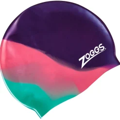 - Kid's Silicone Cap Multi Colour - Badekappe < Zoggs